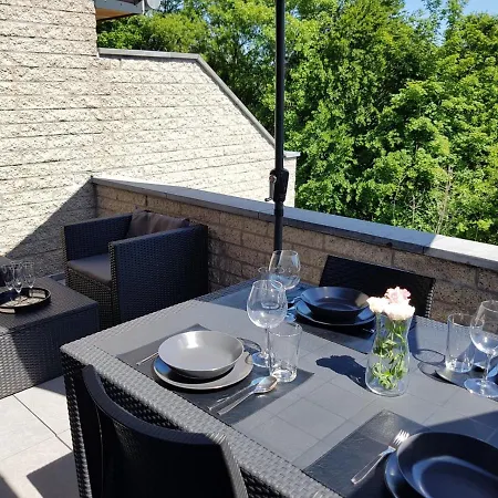 Terrasses De Duplex Le Bonheur Des Ardennes - 432 - With Airco 아파트 말메디