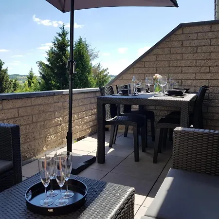 Terrasses De Duplex Le Bonheur Des Ardennes - 432 - With Airco 아파트 말메디